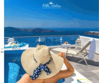 Villalukas.gr(Villa Lukas Studios and Suites in Santorini) Screenshot