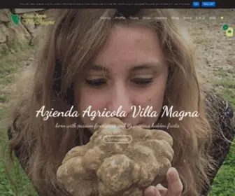 Villamagnatartufi.com(Azienda Agricola Villa Magna) Screenshot