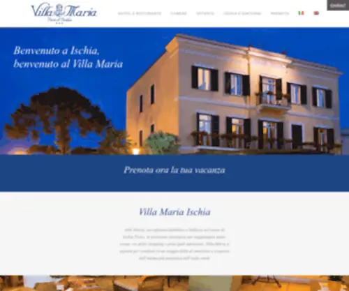 Villamariaischia.it(Hotel) Screenshot