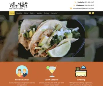 Villamayarestaurant.com(Villa Maya) Screenshot