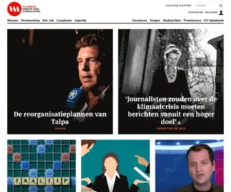 Villamedia.nl(Website over journalistiek) Screenshot