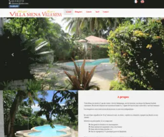 Villamena-Hotelmahajanga.com(Hotel Villa Mena) Screenshot