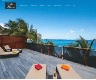 Villamicela.com(Villa Micela Flamands beach St Barth) Screenshot