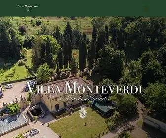 Villamonteverdi.com(Location matrimoni eventi Firenze) Screenshot