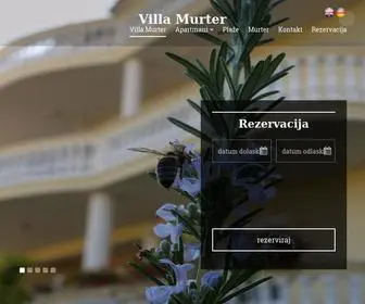 Villamurter.com(Villa Murter) Screenshot