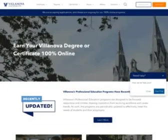 Villanovau.com(Villanova University) Screenshot