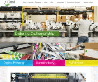 Villanti.com(Villanti Printers) Screenshot