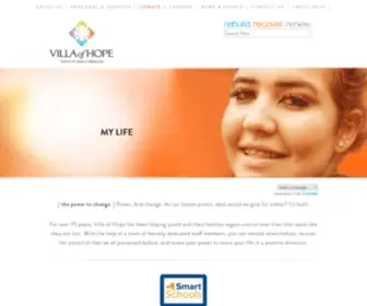 Villaofhope.org(Villa of Hope) Screenshot