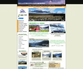 Villaohiggins.com(Villa O'Higgins) Screenshot