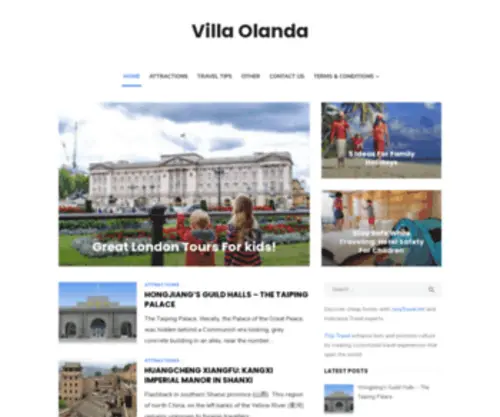 Villaolanda.com(Villa Olanda) Screenshot