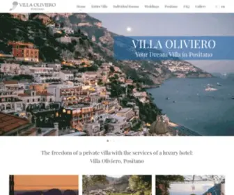 Villaoliviero.it(Villa Oliviero Positano) Screenshot