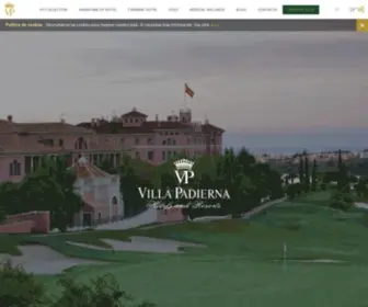 Villapadierna.es(Villa Padierna) Screenshot