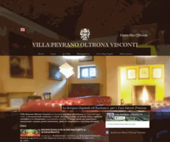 Villapeyrano.it(Villa Peyrano) Screenshot