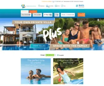 Villaplus.co.uk(Villa Holidays That You’ll Love More) Screenshot