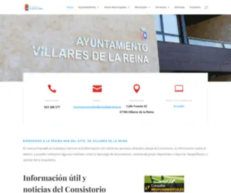 Villaresdelareina.com(Ayuntamiento de Villares de la Reina) Screenshot