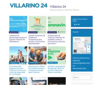 Villarino24.com(Portal de Noticias Online de Villarino) Screenshot