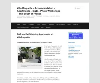 Villaroquette.com(Villa Roquette) Screenshot