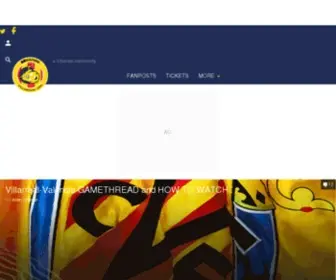 Villarrealusa.com(Villarreal USA) Screenshot