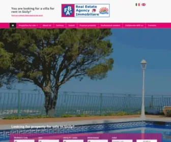 Villas-For-Sale-Sicily.com(Sicily property and real estate) Screenshot