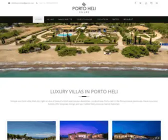 Villas-Portoheli.com(Porto Heli villas) Screenshot