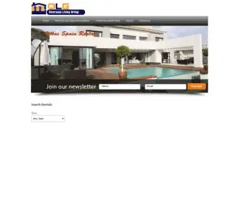 Villas-Spain-Rentals.com(Villas in Spain Long term rentals Costa Del Sol) Screenshot