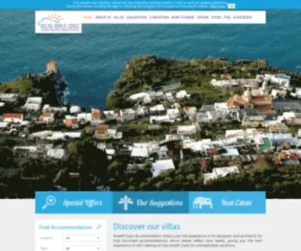 Villasamalficoast.com(Amalfi Coast luxury villas and exclusive apartments) Screenshot