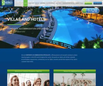 Villasandhotels.co.za(Corporate Accommodation Specialists) Screenshot