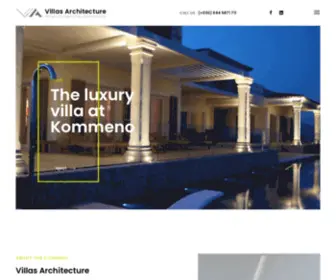 Villasarchitecture.com(Villas Architecture) Screenshot