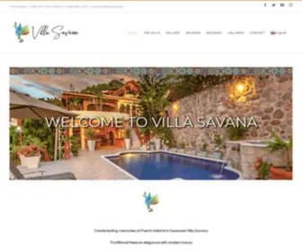 Villasavana.com(Villa Savana) Screenshot