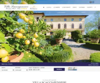 Villascacciapensieri.it(Villa Scacciapensieri a Siena) Screenshot