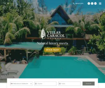 Villascaracol.com(Hotel) Screenshot