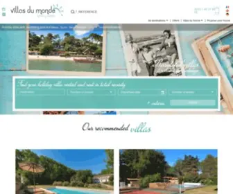 Villasdumonde.com(Villas du Monde) Screenshot