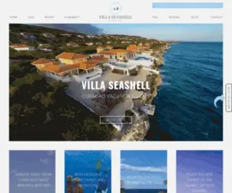 Villaseashell.com(Curacao Vacation Rentals) Screenshot