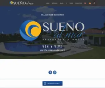 Villasflordepacifico.com(SUEÑO AL MAR) Screenshot