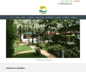 Villasmymosa.com(Villas Mymosa Manuel Antonio) Screenshot