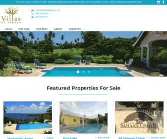 Villasoftobago.com(Villas) Screenshot