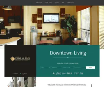 Villasonsixthapts.com(Villas on Sixth Apartment Homes) Screenshot