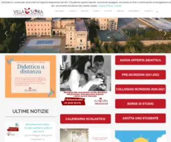 Villasora.it(Istituto Salesiano Villa Sora) Screenshot