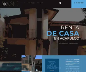 Villasprincessacapulco.com(Renta de casa en Acapulco) Screenshot