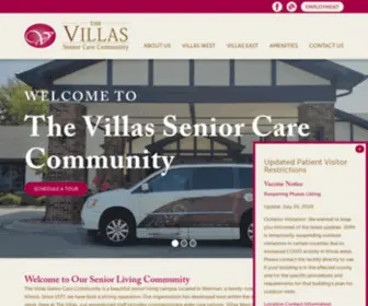 Villasseniorcare.com(Central Illinois Premier Choice for Senior Living Options) Screenshot