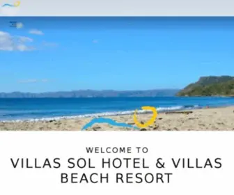 Villassol.com(Villas Sol Beach Resort) Screenshot