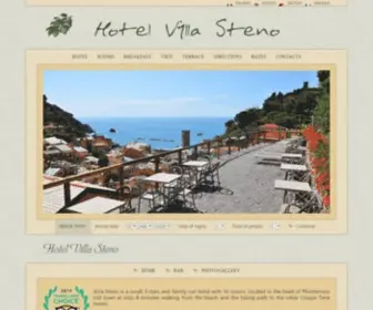 Villasteno.com(Cinque Terre Hotel Villa Steno) Screenshot