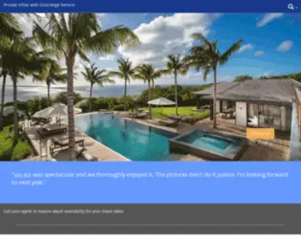 Villasunlimited.com(Caribbean villa rentals and vacation beach house rentals) Screenshot