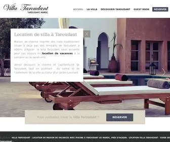 Villataroudant.com(Villa Taroudant) Screenshot