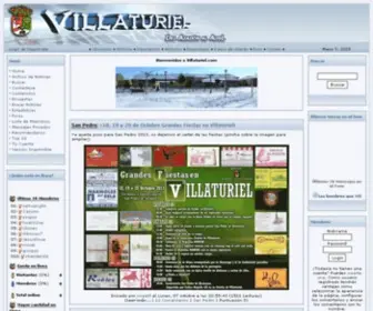 Villaturiel.com(Esta es la web oficial del ayuntamiento de Villaturiel) Screenshot