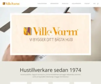 Villavarm.se(Villa Varm) Screenshot