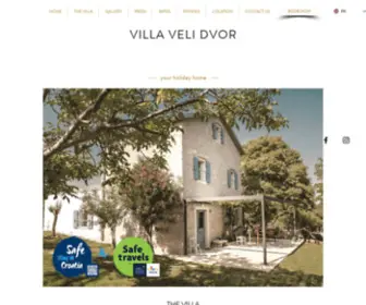 Villavelidvor.com(Villa Veli Dvor) Screenshot