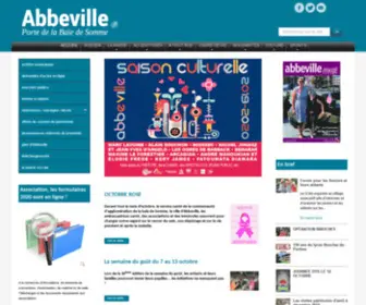 Ville-Abbeville.fr(Ville Abbeville) Screenshot