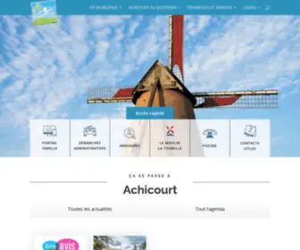 Ville-Achicourt.fr(Site officiel) Screenshot