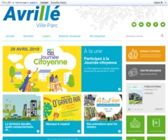 Ville-Avrille.fr((49)) Screenshot